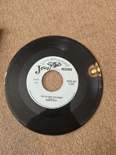 Buddy Guy Try To Quit You Baby / Sit And Cry 7” Vinyl Record