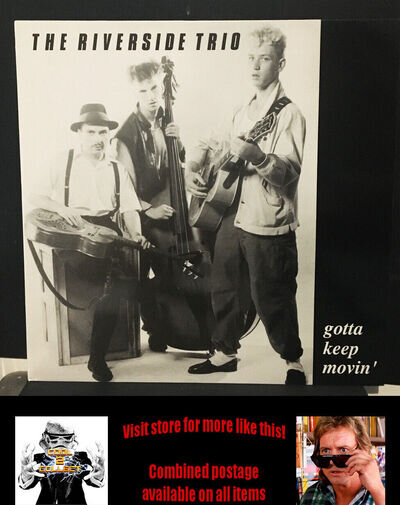 The Riverside Trio – Gotta Keep Movin' - UK 1st press (1995)