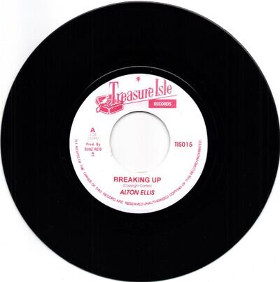 Alton Ellis - Breaking Up/Tommy McCook & The Supersonics - Wall St Shuffle - 7"