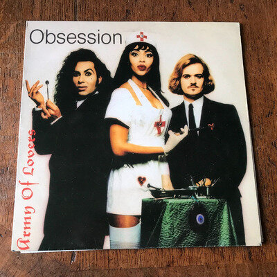 Army Of Lovers 12" inch Vinyl Single Obsession Sanni Records SONL 18 Scandinavia