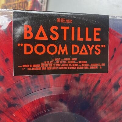 BASTILLE - Doom Days (RSD2019) NEW SEALED RED VINYL LP. Brand New Sealed Red LP