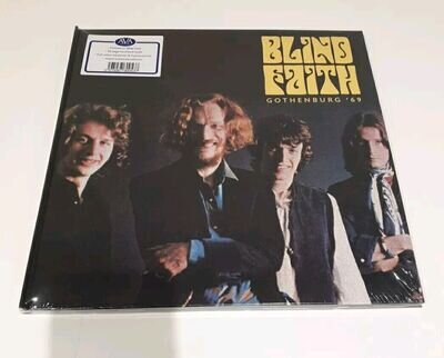 BLIND FAITH GOTHENBURG '69 2X 180G VINYL LP BOOK (NEW) Brand New sealed Clapton