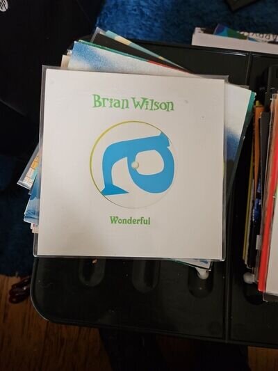 Brian Wilson - Wonderful 7" Limited Edition Yellow Vinyl NM MDA001XXX UK