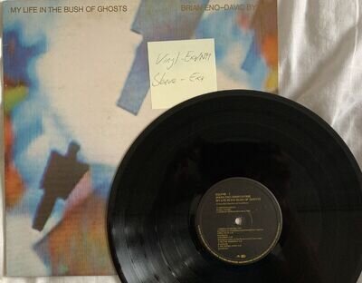 Brian Eno & David Byrne LP Album EX/NM EG Records EGLP 48 UK First Press 1981