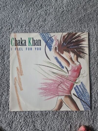 Chaka Khan - I Feel For You UK 12" Vinyl Record