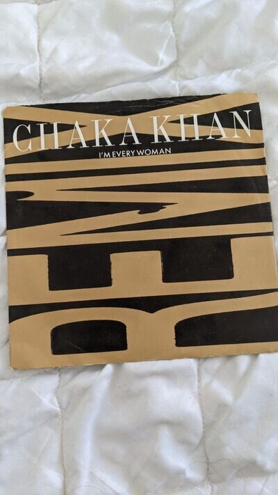 Chaka Khan - I'm Every Woman - Baby Me - Vinyl Record 7" Single