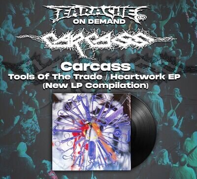 Carcass 'Tools Of The Trade / The Heartwork EP' Black Vinyl - NEW