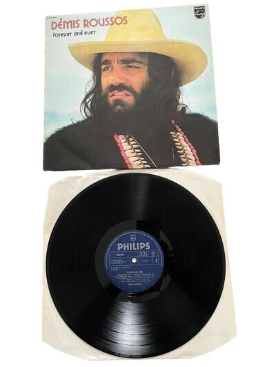 Demis Roussos - Forever And Ever Philips 6325021 De Luxe 1974 LP EX/VG