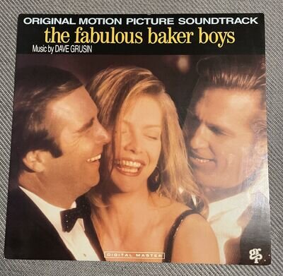 The Fabulous Baker Boys Dave Grusin OST Soundtrack Vinyl LP Record 1990 GRP