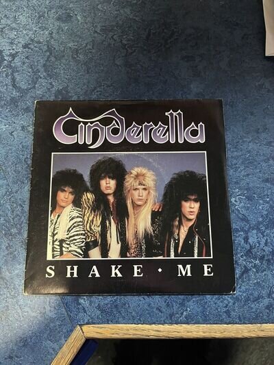 Cinderella: Shake Me, 1986, 7”, Vertigo, Near Mint