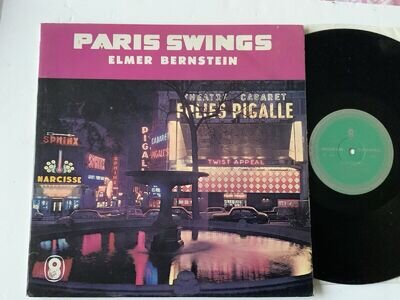 EMI WORLD RECORDS ELMER BERNSTEIN PARIS SWINGS- EX