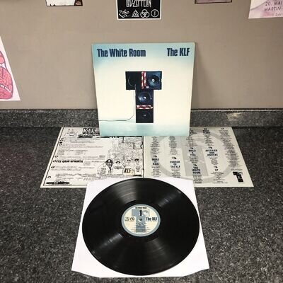 LP VINYL THE KLF ALBUM THE WHITE ROOM JAMS LP006 UK IST PRESS 1991 EX/EX-