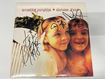 Smashing Pumpkins Siamese Dream Orange Vinyl SIGNED by Billy, D'arcy, James RARE