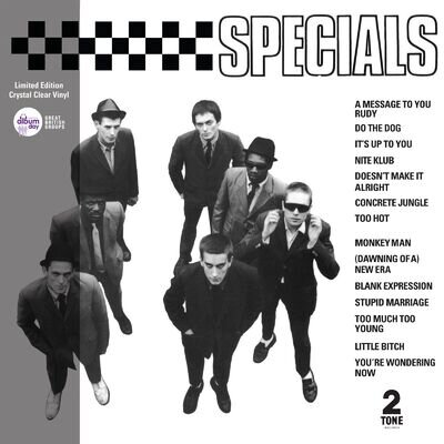 The Specials Clear Vinyl LP (PRESALE) NAD