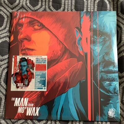 UNKLE, DJ SHADOW-THE MAN FROM MO WAX SOUNDTRACK RED/BLUE VINYL LP