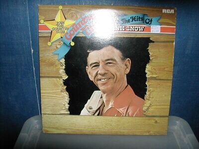 Hank Snow-Country club the hits of Hank Snow LP 1976