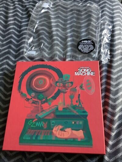 GORILLAZ SONG MACHINE SUPER DELUXE BOX ONLY. NO CONTENTS, MINT CONDITION