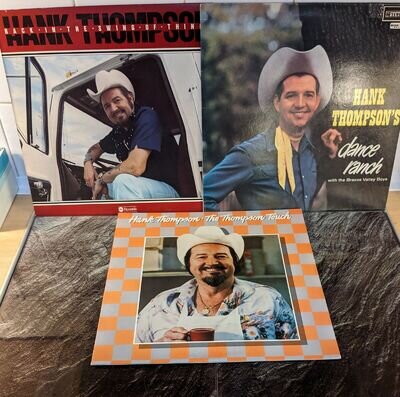 Hank Thompson Job Lot 3 X Lps