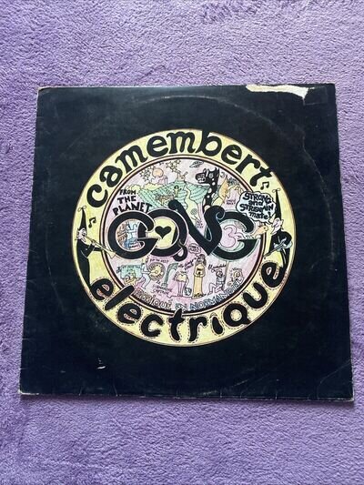 Gong - Camembert Electrique Lp Vinyl Record - Tested (read Description)