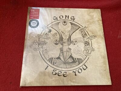 GONG I SEE YOU RARE ORIGINAL 2014 DOUBLE LP & BOOKLET STILL SEALED DAEVID ALLEN