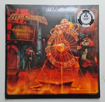 Helloween - Gambling With The Devil - Limited Clear Vinyl LP 2019 NEW & SEALED