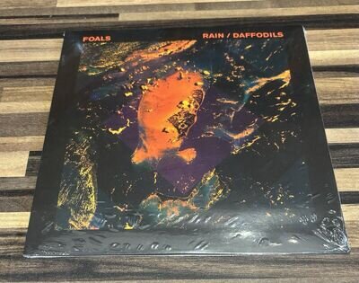 New And Sealed Rain/Daffodils by Foals 7” Vinyl Record- Free Delivery