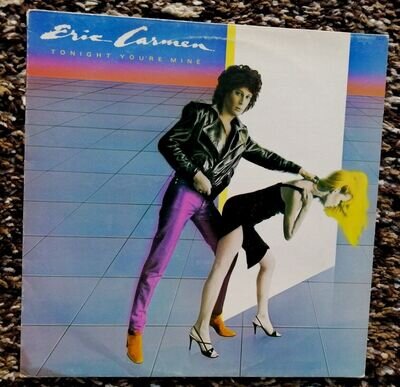 Eric Carmen Tonight Your Mine LP Album 1980 Arista Records. Vinyl