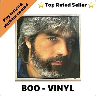 Michael McDonald Sweet Freedom LP Vinyl 1986 Album Warner Bros EX-EX