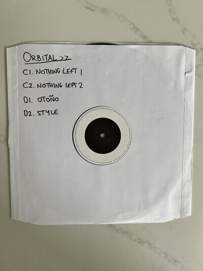 Orbital - Nothing Left 1 & 2, Otono & Style (12", Single, Promo)