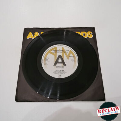 peter allen i could have been a sailor 7" promo vinyl record very good condition