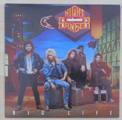 Night Ranger Big Life 12" vinyl, LP EX Original Record.