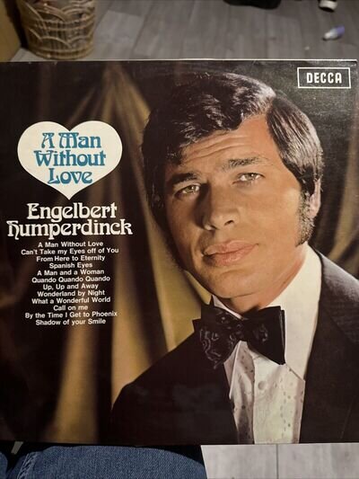 Engelbert Humperdinck ‎– A Man Without Love - LP - Decca ‎– LK 4939 - UK