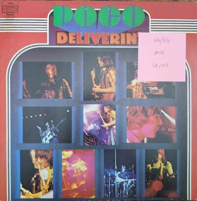 Poco Deliverin' Vinyl Record VG/VG EPC64204 1970 1st Press