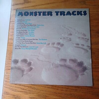 Monster Tracks Compilation, Various Artists, 12" Vinyl Record LP Album