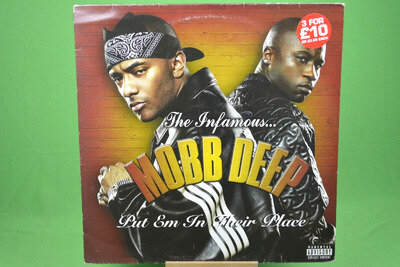 MOBB DEEP THE INFAMOUS PUT EM IN THEIR PLACE 12" VINYL FEAT 50 CENT 31B