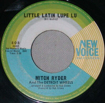 Mitch Ryder & The Detroit Wheels - Little Latin Lupe Lu (7", Single) (Near Mint