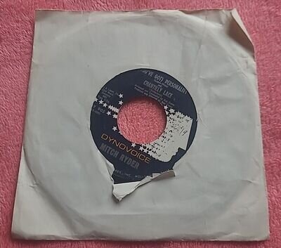 MITCH RYDER - (YOU'VE GOT) PERSONALITY AND CHANTILLY LACE 7" SINGLE DY905