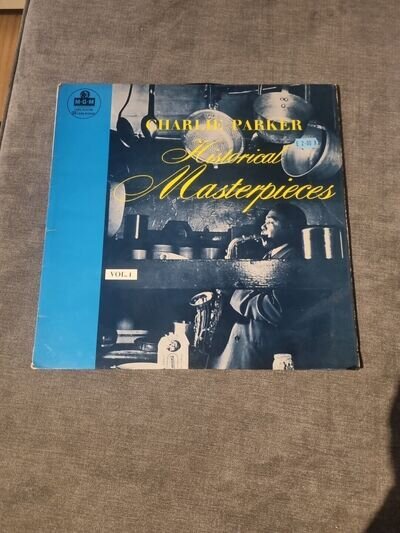 CHARLIE PARKER - "Historical Masterpieces" VINYL LP 1963 - MGM