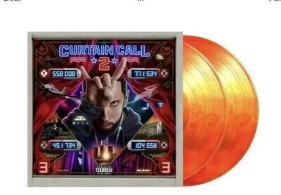 Eminem – Curtain Call 2 Double Orange Vinyl LP 2022 Sealed