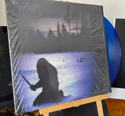 Emperor – Reverence - black metal - 12" blue vinyl EP