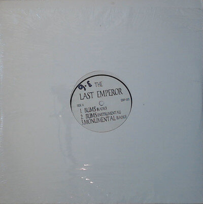 The Last Emperor - Secret Wars Part 1 | BUMS | Monumental 1996 12" Vinyl Record