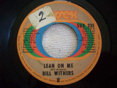 Bill Withers - Lean On Me / Better Off Dead (7", Single) (Very Good (VG))