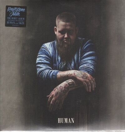 Rag 'n' Bone Man Human double LP vinyl France Sony Music 2017 1000-only blue