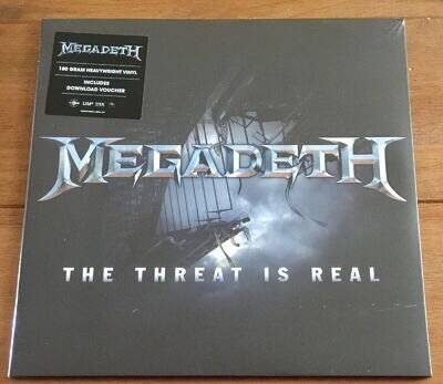 Megadeth - The Threat Is Real 12" Vinyl Sealed