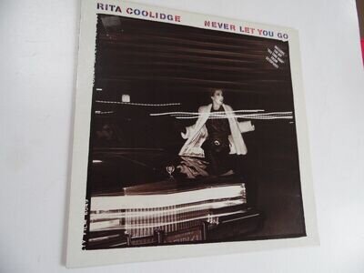 RITA COOLIDGE , NEVER LET YOU GO .12" VINYL LP RECORD .COUNTRY.1983.EX/VG+