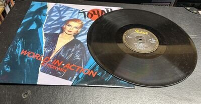 Toyah - World In Action - 12” Vinyl Single - Picture Sleeve - Free P&P