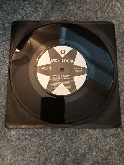 Peace And Unity MC's Logic 7" Single