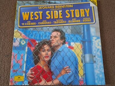 Leonard Bernstein ‎– West Side Story - 2xLP - Deutsche Grammophon ‎– 415 253-1