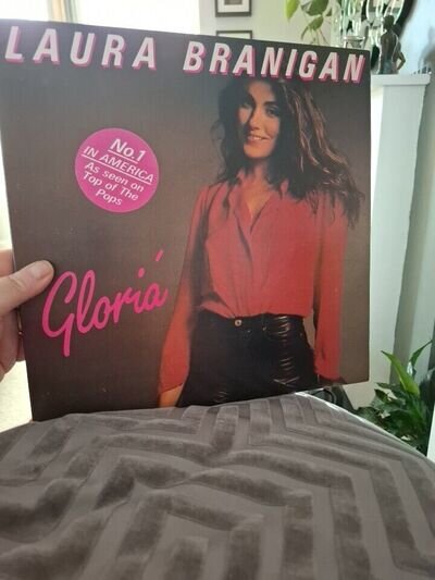 LAURA BRANIGAN 1982 12" SINGLE - GLORIA *RARE CONDITION MINT IN EX+ SLEEVE*