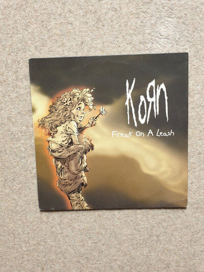 Korn Freak on a Leash Vinyl LP,Sony Music EPC 666834 6 1999